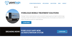 Desktop Screenshot of porelogix.com